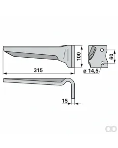 Prillinger - 00280134 - Kreiseleggenzinke Rechts Anstelle