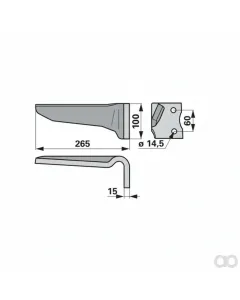 Prillinger - 00280136 - Kreiseleggenzinke Rechts Anstelle