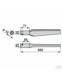 Prillinger - 00280151 - Kreiseleggenzinke Stangen Anstelle