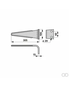 Prillinger - 00280166 - Kreiseleggenzinke Gerade Anstelle