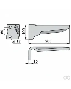 Prillinger - 00280173 - Kreiseleggenzinke Stangen Anstelle