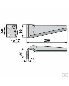 Prillinger - 00280179 - Kreiseleggenzinke Stangen Anstelle