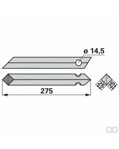 Prillinger - 00280218 - Kreiseleggenzinke Gerade Anstelle