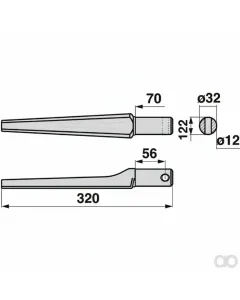 Prillinger - 00280243 - Kreiseleggenzinke Gerade Anstelle