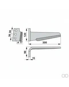 Prillinger - 00280255 - Kreiseleggenzinke Stangen Anstelle