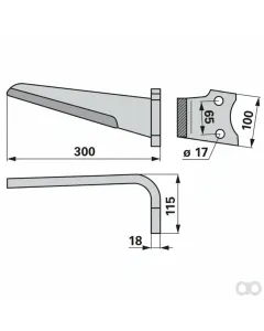 Prillinger - 00280256 - Kreiseleggenzinke Rechts Anstelle