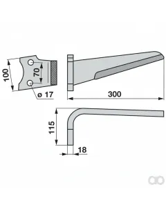 Prillinger - 00280257 - Kreiseleggenzinke Stangen Anstelle