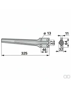 Prillinger - 00280272 - Kreiseleggenzinke Rechts Anstelle