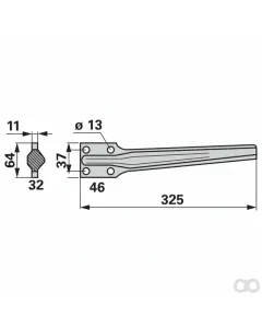 Prillinger - 00280273 - Kreiseleggenzinke Stangen Anstelle