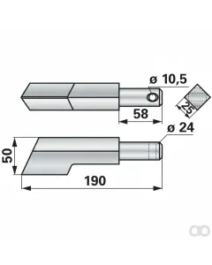Prillinger - 00280292 - Rotorzinke Anstelle Von Rau 25