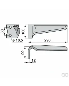 Prillinger - 00280307 - Kreiseleggenzinke Stangen Anstelle