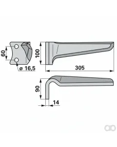 Prillinger - 00280315 - Kreiseleggenzinke Stangen Anstelle