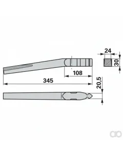 Prillinger - 00280320 - Kreiseleggenzinke Gerade Anstelle
