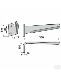 Prillinger - 00280365 - Kreiseleggenzinke Stangen Anstelle