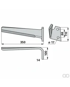 Prillinger - 00280366 - Kreiseleggenzinke Rechts Anstelle