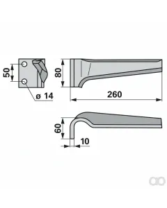 Prillinger - 00280383 - Kreiseleggenzinke Stangen Anstelle