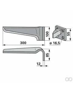 Prillinger - 00280390 - Kreiseleggenzinke Rechts Anstelle