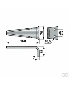 Prillinger - 00280412 - Kreiseleggenzinke Gerade Anstelle