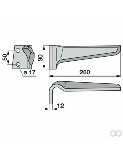 Prillinger - 00280441 - Kreiseleggenzinke Stangen Anstelle