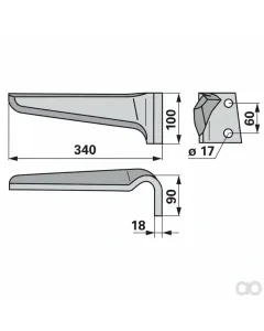 Prillinger - 00280446 - Kreiseleggenzinke Rechts Anstelle