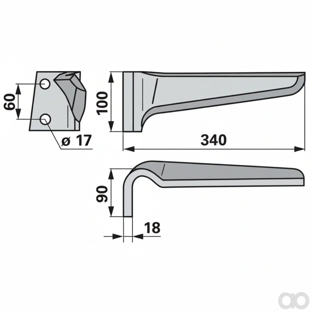 Prillinger - 00280447 - Kreiseleggenzinke Stangen Anstelle