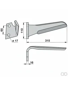 Prillinger - 00280627 - Kreiseleggenzinke Stangen Anstelle