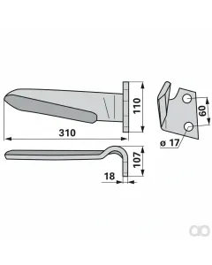 Prillinger - 00281004 - Kreiseleggenzinke Rechts Anstelle