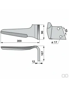 Prillinger - 00281020 - Kreiseleggenzinke Rechts Anstelle