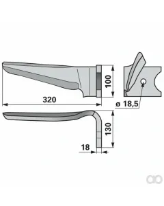 Prillinger - 00281024 - Kreiseleggenzinke Rechts Anstelle