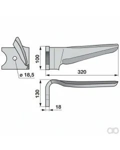 Prillinger - 00281025 - Kreiseleggenzinke Stangen Anstelle