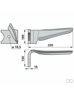 Prillinger - 00281055 - Kreiseleggenzinke Stangen Anstelle