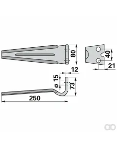 Prillinger - 00281056 - Kreiseleggenzinke Gerade Anstelle