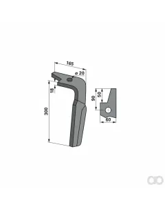 Prillinger - 00281073 - Kreiseleggenzinke Stangen Anstelle