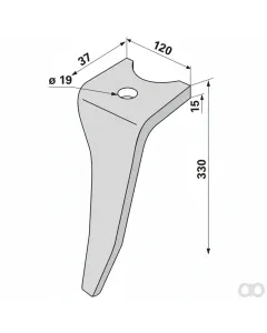 Prillinger - 00281076 - Kreiseleggenzinke Rechts Anstelle
