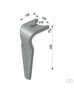 Prillinger - 00281078 - Kreiseleggenzinke Rechts Anstelle