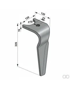 Prillinger - 00281079 - Kreiseleggenzinke Stangen Anstelle