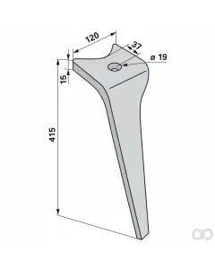 Prillinger - 00281081 - Kreiseleggenzinke Stangen Anstelle