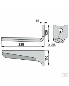 Prillinger - 00281090 - Kreiseleggenzinke Rechts Anstelle