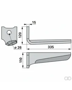 Prillinger - 00281091 - Kreiseleggenzinke Stangen Anstelle