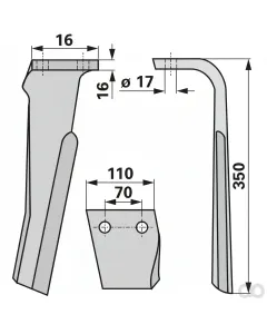 Prillinger - 00281097 - Kreiseleggenzinke Stangen Anstelle