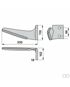 Prillinger - 00281106 - Kreiseleggenzinke Rechts Anstelle