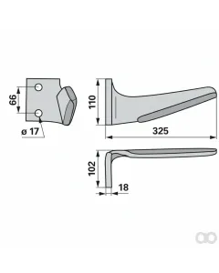 Prillinger - 00281107 - Kreiseleggenzinke Stangen Anstelle