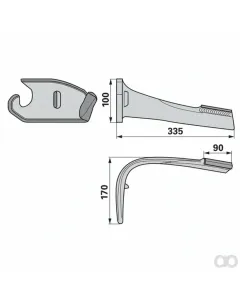 Prillinger - 00281123 - Kreiseleggenzinke Stangen HM Anstelle