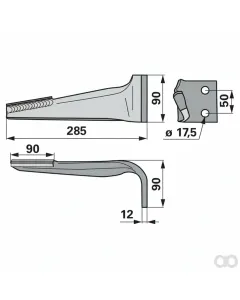 Prillinger - 00281125 - Kreiseleggenzinke Stangen HM Anstelle