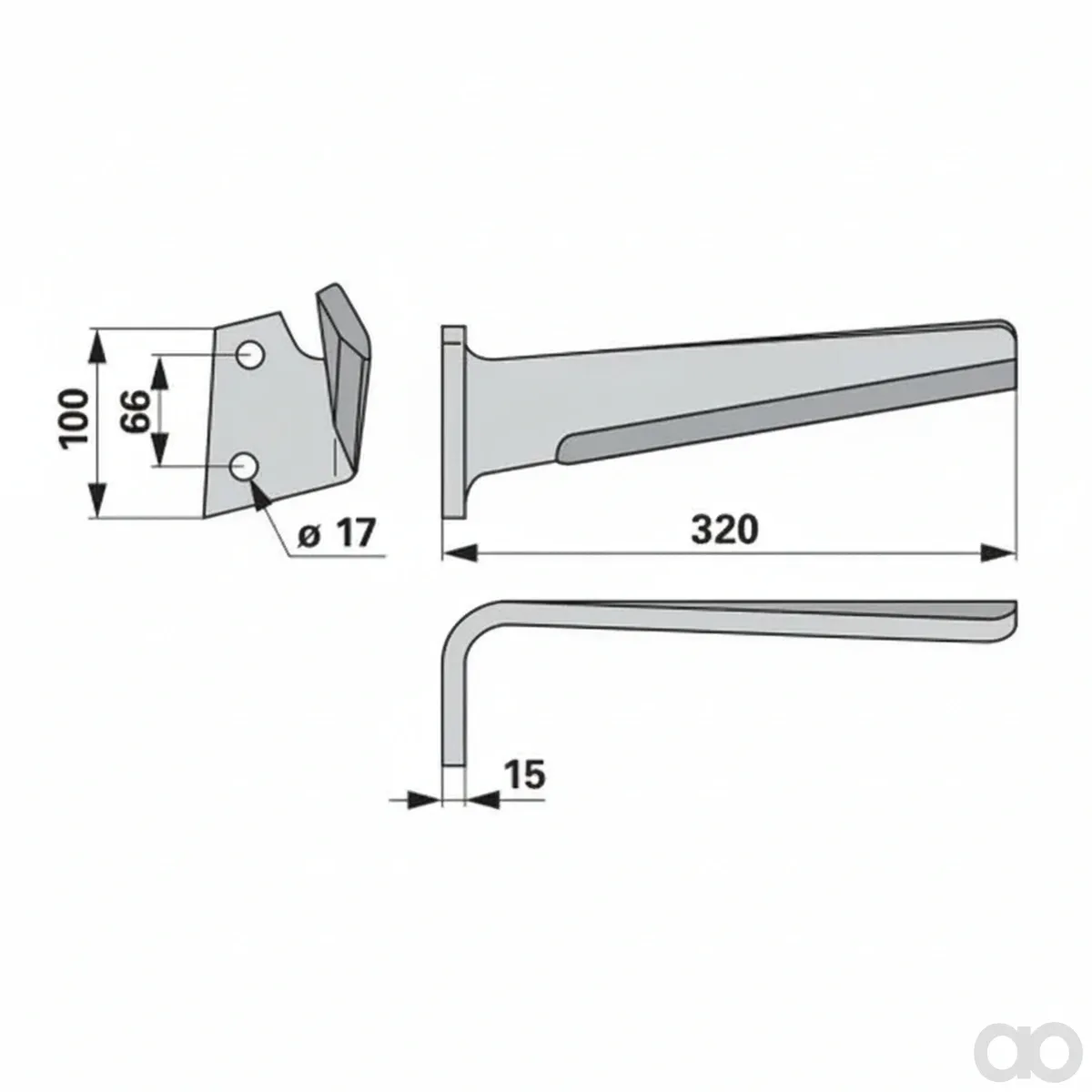 Prillinger - 00281131 - Kreiseleggenzinke Stangen Anstelle