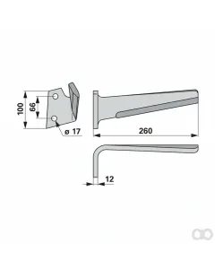 Prillinger - 00281133 - Kreiseleggenzinke Stangen Anstelle