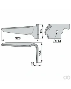 Prillinger - 00281134 - Kreiseleggenzinke Rechts Anstelle