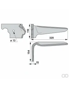 Prillinger - 00281135 - Kreiseleggenzinke Stangen Anstelle