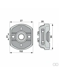 Prillinger - 00281136 - Zinkentraeger Anstelle Kuhn K25