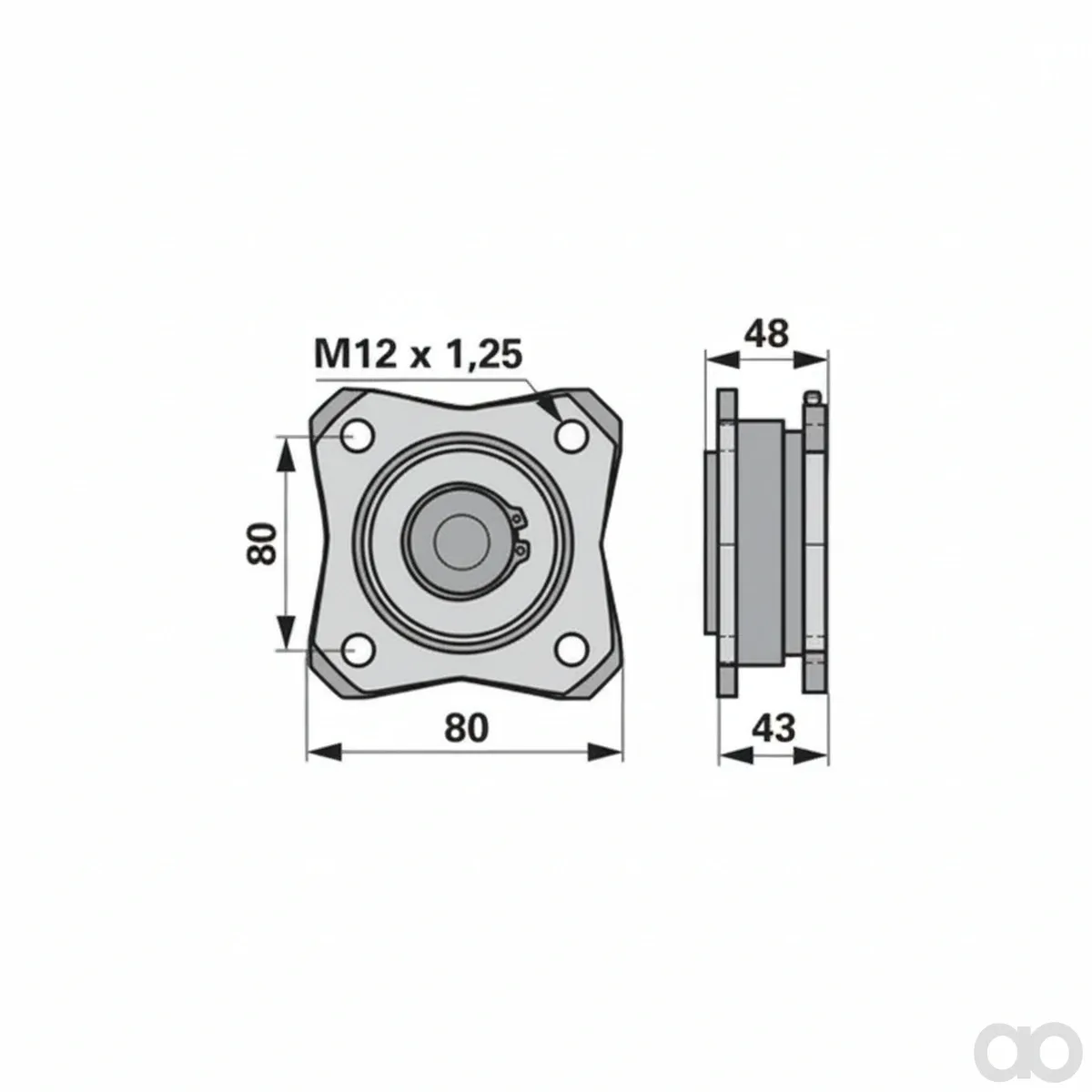 Prillinger - 00281148 - Lagerung Anstelle Maschio M434